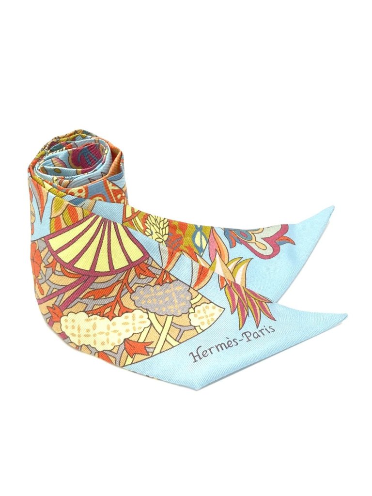 Hermes Twilly Scarf Silk